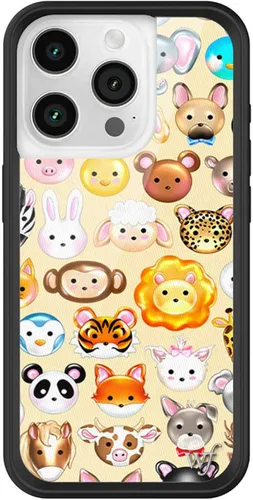 Miniatura 43 de Wildflower - Fundas compatibles con Apple iPhone 15 Pro Protector de goma negro, certificado de prueba de caída de 4 pies, propiedad de mujeres