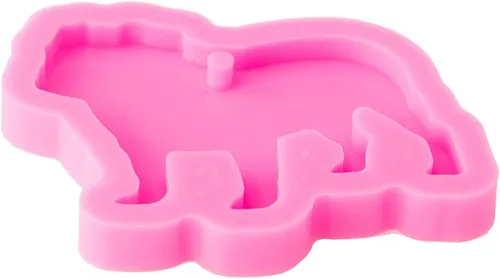 Miniatura 3 de Angel Wings Molde de silicona con forma de perro de carlino lindo estilo animal resina llavero molde joyería molde epoxi artesanía llavero resina