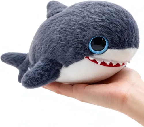 Miniatura 10 de 6 animales de peluche de animales marinos pequeños a granel, animales marinos, peluches suaves de animales marinos, lindos peluches de tortuga