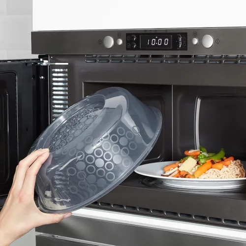 Miniatura 2 de Ikea Tapa microondas PRICKIG, 10.2 in, gris