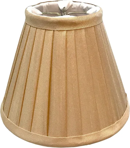Miniatura 24 de Royal Designs, Inc. Pantalla plisada Empire CS-111BG, color beige, 2,5 x 5 x 4,25