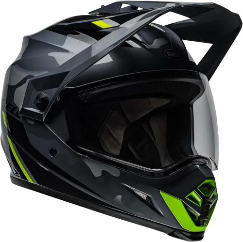 Miniatura 14 de Bell MX-9 Adventure MIPS Casco de motocicleta integral Carbón/Plata Alpine