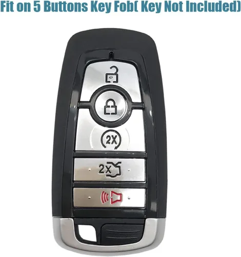 Miniatura 2 de Funda para llavero de TPU para Ford Escape Expedition Explorer F150 F250 F350 F450 Mustang Lincoln Aviator Key Fob