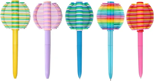 Miniatura 9 de 3 bolígrafos para ansiedad, descompresión, escritura multifunción, bolígrafos multicolor para juguetes de escritorio de oficina, regalos novedosos