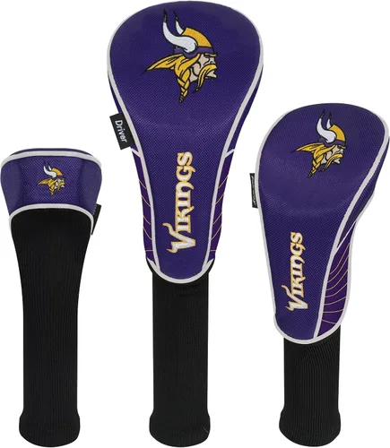 Miniatura 5 de Juego de tres fundas para palos de golf de la NFL