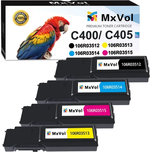 VersaLink C400 C405 Cartucho de tóner de alto rendimiento 106R03512 106R03514 106R03515 106R03513 Reemplazo para Xerox Versa Link C400 C405 C400D