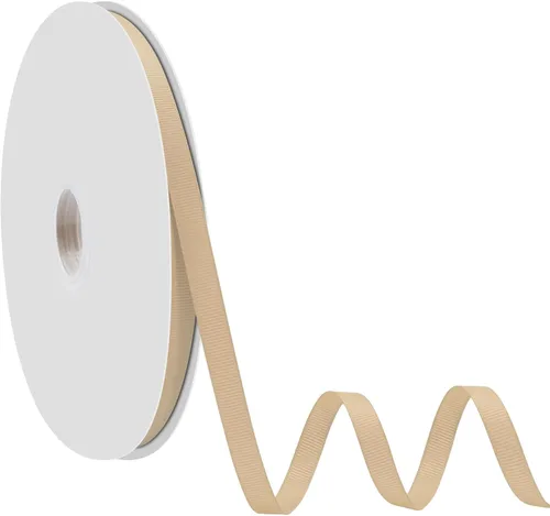 Miniatura 69 de Cinta blanca de grogrén de 1-1/2 pulgadas x 50 yardas para envolver regalos, muy adecuada para decoración de bodas, ramos, manualidades, costura