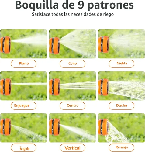 Miniatura 9 de Giraffe Tools Carrete de manguera retráctil montado en el suelo, 1/2 pulgada x 82 pies, carrete de manguera de jardín de rebobinado automático