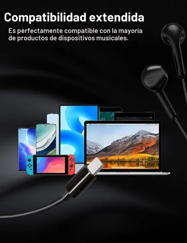 Miniatura 4 de MAS CARNEY Auriculares USB C con cable para iPhone 17e 16 15 Pro Max USBC auriculares tipo C auriculares con cable para iPhone 17 16e 16 Plus 16Pro