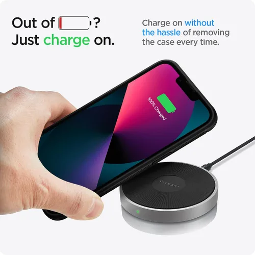 Miniatura 6 de Spigen Rugged Armor - Funda diseñada para iPhone 13 (2021), color negro mate