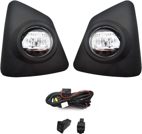 Miniatura 20 de Luces antiniebla LED y DRL para compatibles con Dodge Dakota 1997 1998 1999 2000/Dodge Durango 1998-2000, un par de luces antiniebla delanteras
