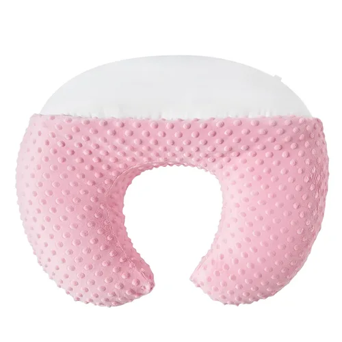Miniatura 8 de Juego de almohada de lactancia con funda para mamás que amamantan, almohadas de lactancia ultrasuaves para bebé recién nacido niño o niña