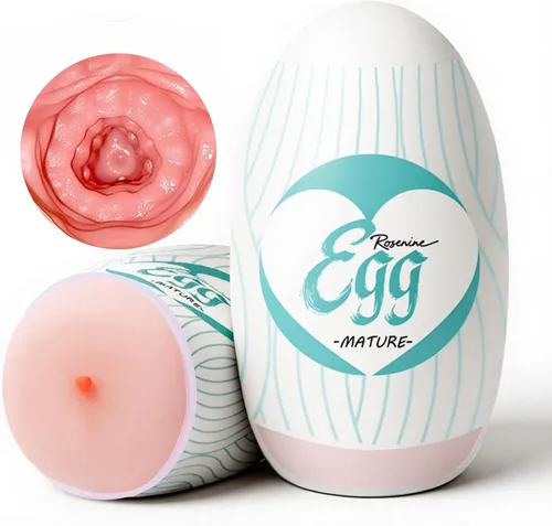 Miniatura 9 de 【Mujeres Maduras】 Huevos Masturbadores Ultra Elásticos, Copa de Masturbación Masculina de Mano con Envoltorio Más Suave, Estimulador de Bolsillo