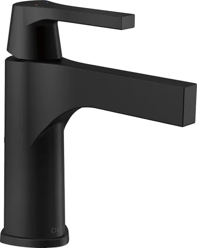 Miniatura 3 de Delta Faucet Zura Grifo de baño de un solo orificio níquel cepillado, grifo de baño de una sola manija, tecnología de sello de diamante, ensamblaje