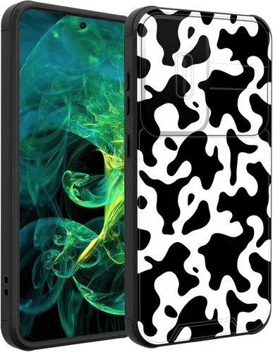 Miniatura 99 de Funda para Galaxy A16 5G con cubierta para cámara deslizante, resistente de doble capa, híbrida, a prueba de golpes, funda protectora resistente