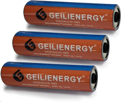 Miniatura 8 de Batería de 3.7V 2600mAh compatible con linterna de litio 74175 (1 paquete)