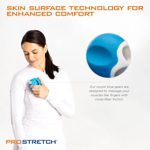 Miniatura 4 de ProStretch Rodillo de bola de masaje manual Junior+ para alivio de fascitis plantar y terapia de tejido profundo
