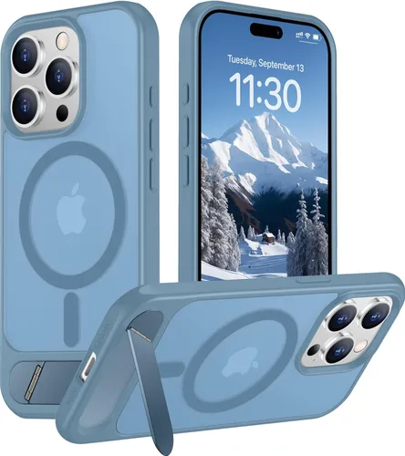 Miniatura 242 de Funda para iPhone 11 con compatibilidad magnética, [Soporte invisible incorporado][Compatible con MagSafe]