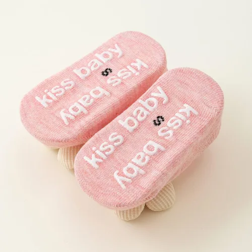 Miniatura 5 de Belsmi Calcetines antideslizantes para bebés y niñas, calcetines antideslizantes para el tobillo con estampado de flores de princesa, para verano