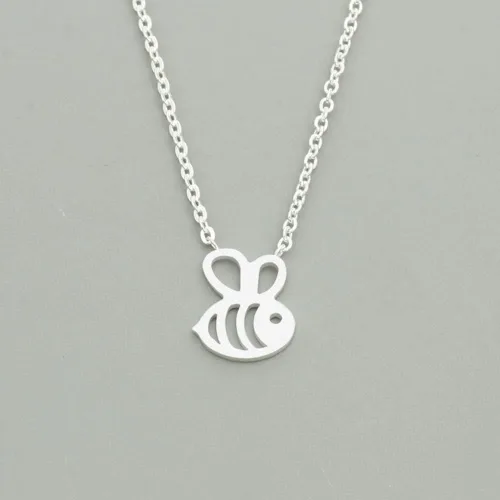 Miniatura 7 de TPS 2023 - Collar de abejas, con forma de bonito dije de insecto, collar largo para mujeres y niñas