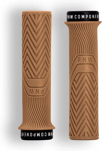 Miniatura 9 de PNW Components Loam MTB Bike Grips - Puños de manillar de bicicleta de montaña con bloqueo - Goma pegajosa 25A - Agarre ergonómico para sendero