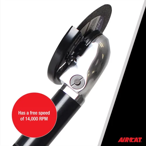 Miniatura 4 de Herramienta de corte interior extendida neumática AIRCAT 6275-A de 1.0 HP, de 4 pulgadas con bloqueo de husillo, 14,000 RPM
