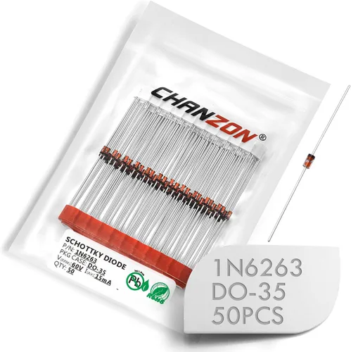 Miniatura 33 de Chanzon FR607 Diodo Rectificador de Recuperación Rápida 6A 1000V 150-500ns R-6 Axial 6 Amp 1000 Voltios Diodos Electrónicos