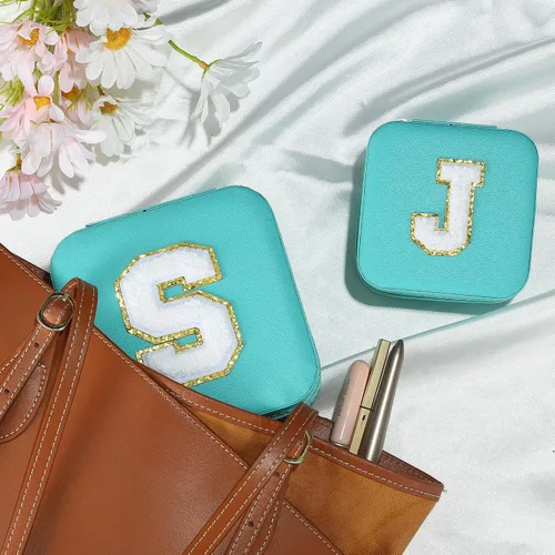 Miniatura 8 de Regalos de cumpleaños para mujeres, juego de 2 piezas de joyería de viaje, regalos de viaje, regalos para amigas, regalos personalizados, regalos
