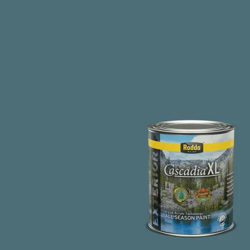 Miniatura 46 de Rodda Paint CASCADIA XL - Pintura satinada exterior e imprimación en uno, 1 galón, hoja de aloe