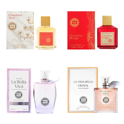 Miniatura 20 de Hybrid & Company Mujer 4 unids Black Opinion La Vie En Rose Paris Para Su Primavera Floración Perfume Natural Spray Fresco Fragancia