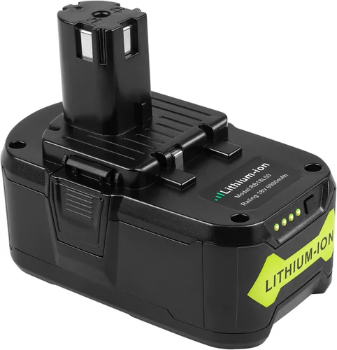 Futurebatt Batería de repuesto de 18 V de alta capacidad de 6.0 AH para Ryobi P102 P103 P104 P105 P107 P108 P109 P122 para Ryobi ONE+ 18 voltios