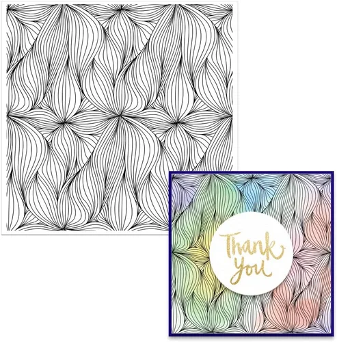 Miniatura 7 de Florecer flores fondo sellos transparentes para hacer tarjetas, plantas decorativas, fondo, sellos de silicona transparente para manualidades