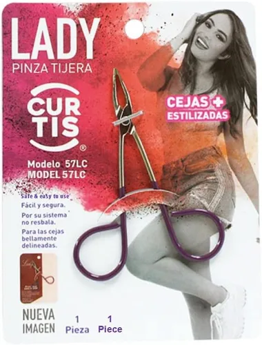 Miniatura 2 de Las mejores pinzas de tijera profesionales, gran precisión para vello facial, cabello encarnado, cabello fino, puntos negros. Menos dolor, plata