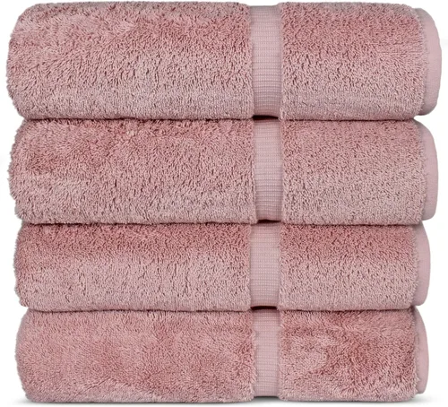 Miniatura 54 de Chakir Turkish Linens - Toallas turcas de alta calidad 100% algodón para baño, 13 x 13 pulgadas (6 toallas pequeñas, aguamarina)