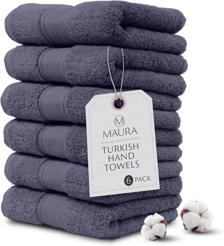 Miniatura 42 de Set de 8 piezas de toallas de baño. 2017 (Nueva colección). 2 toallas de baño, 2 toallas de mano, 4 paños. Toallas turcas calidad premium. Super