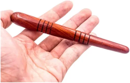 Miniatura 2 de Masaje palo de madera tailandés tradicional masajeador de pies spa terapia de reflexología, tamaño L 5.5-5.9 in (1 unidad)