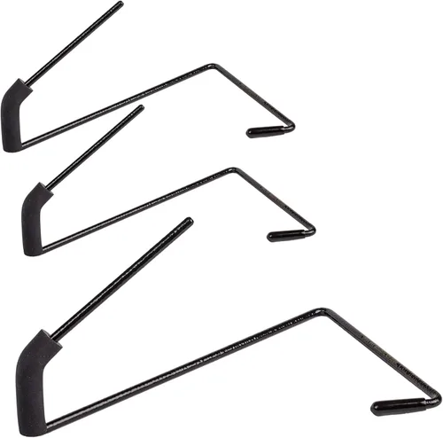 Miniatura 10 de Soporte para pistola de pistola fabricado en Estados Unidos en colgador de pistola de encimera de barril Base de 6 x 4 pulgadas (paquete de 3)