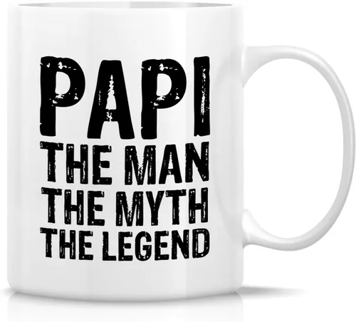 Miniatura 11 de Retreez Taza divertida – The Best Dads Get Promoted to Grandpa - Tazas de café de cerámica de 11 onzas – Regalos de cumpleaños divertidos