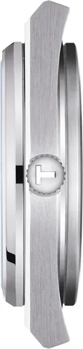 Miniatura 3 de Tissot PRX Powermatic 80 Caja de acero inoxidable 316L, reloj automático suizo para hombres y mujeres, esfera azul hielo, acero inoxidable