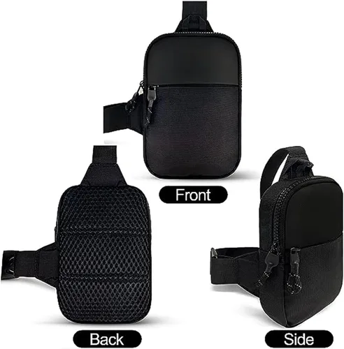 Miniatura 7 de Mini bolso bandolera para hombres y mujeres, bolso cruzado pequeño, riñoneras, bolso casual para teléfono en el pecho