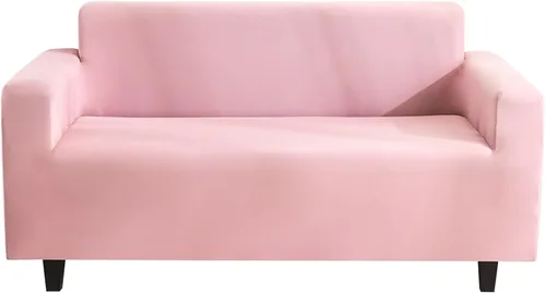 Miniatura 17 de Fundas de sofá de color liso, funda elástica para sofá, protector universal de muebles, suave, lavable, con parte inferior elástica, fundas de sofá
