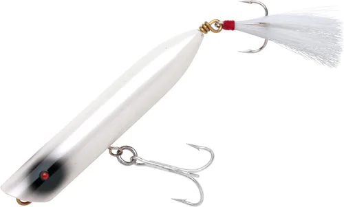 Miniatura 7 de Creek Chub Striper Strike - Señuelo de pesca de fundición larga de hundimiento lento, grado de agua salada Silver Flash
