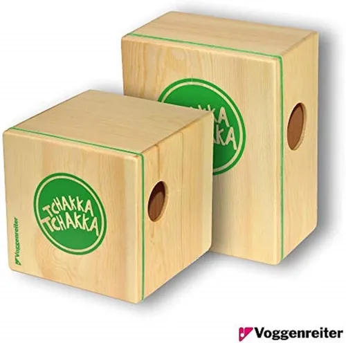 Miniatura 3 de VOLT KazooJon Cube Mini Cajon Bongo Kazoo instrumento de percusión de madera