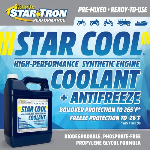 Miniatura 3 de Refrigerante Star Brite, Star-Cool sintético PG para motor, 1 galón