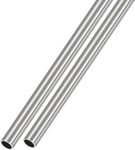 Miniatura 13 de METALLIXITY Tubo de acero inoxidable 304 (0.126 in de diámetro x 0.017 in de pared T x 11.811 in de largo), 2 piezas, tubo recto - para muebles