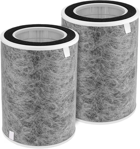 HP201 Filtro de purificador de aire MAX compatible con Shark HP200 Series, HP201, HP202, HP302 y HC502 MAX, parte #HE2FKBAS, HE2FKBASMB, HE2FKPET,
