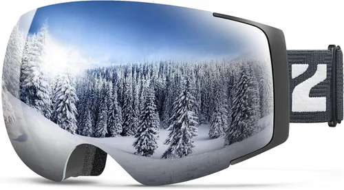 Miniatura 15 de ZIONOR X4 Ski Goggles Magnetic Lens - Snowboard Goggles for Men Women Adult - Snow Goggles Anti-fog UV Protection