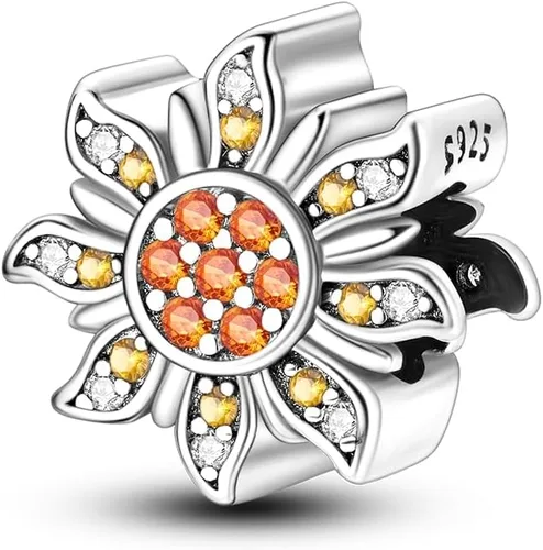 Miniatura 209 de Hapour Dijes de plata de ley 925 para pulseras, collar, joyería europea, colgante de cuentas para mujeres y madres