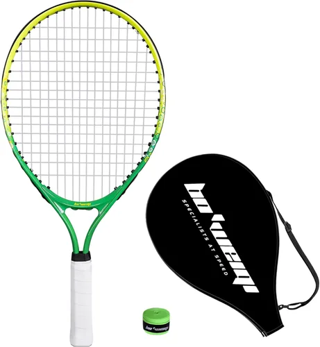 Miniatura 14 de bo'weiqi Raqueta de tenis para niños de 17"-25" para edades de 2-12 años, raqueta de tenis juvenil ligera para niñas y niños, deportes al aire Verde