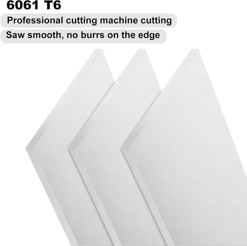 Miniatura 4 de Cupones de soldadura, paquete de 12 unidades 6061 T6 de chapa de aluminio de 2 x 4 x 1/8 pulgadas, kit de práctica de soldadura de placa de aluminio